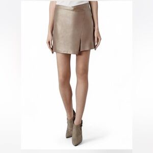 AllSaints Goat Suede Mini Skirt